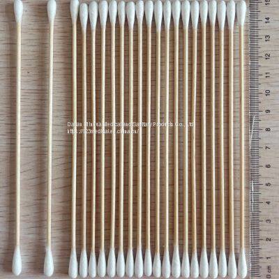 150mm long double-end cotton swab