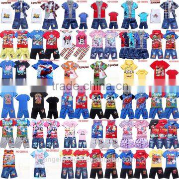 kids clothing sets cartoon clothes AG-CSS List 1