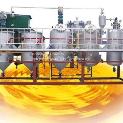 Edible Oil Refinery Plant Batch Type Edible Oil Refining Machine Small Scale Palm Kernel Oil Refining Machine