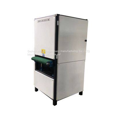 Hand Abrasive Belt Grinder Deburring Grinder Belt Metal Polishing Machine photo-5