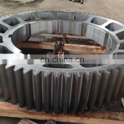Customize Large Module Cement Ball Mill Big Spur Girth Ring Gear photo-5