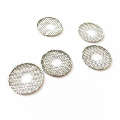 Customized Shape 304 Stainless Steel Woven Wire Mesh Screen Filter Disc For Liquid Filtration