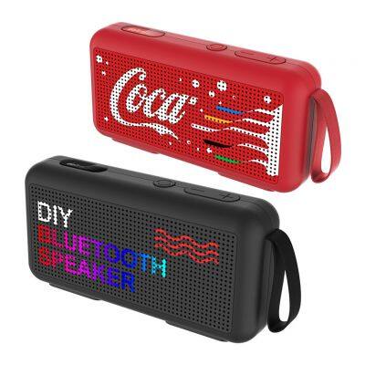 Customized Waterproof Blue Tooth Speaker Portable Woofer Bocinas Mini Blue Tooth Speaker With Fm Radio And Colorful Printing