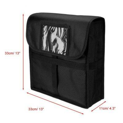 Insulated Pizza Delivery Bag for Carry Hot Carrier Warmer Food Delivery Bag Insulated Grocery Cooler Bags for Catering Doordash photo-2