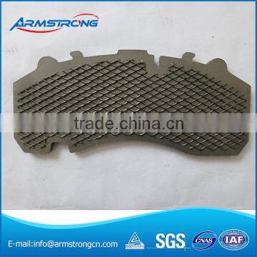 High Shear Strength High Conformity truck the price of brake pad back plate