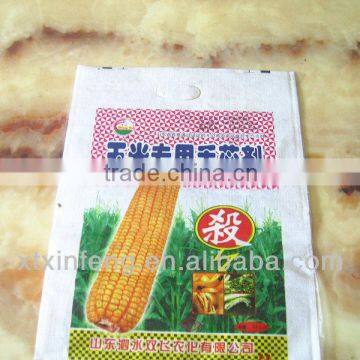 pp woven fabric 50kg corn starch plastic bag