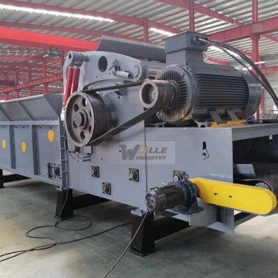 New Design Rotor Wheel Chassis Whole Tree Wood Log Wood Crusher Shredder