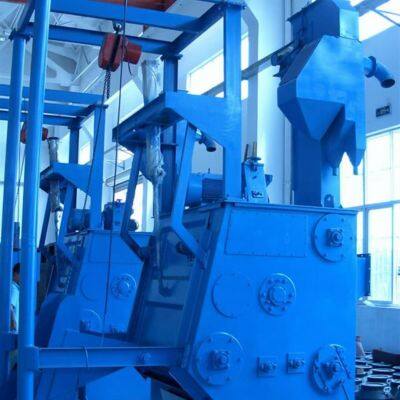 A Track Type Shot Blasting Machine Specialized in Cleaning the Surfaces of Complex Shaped Workpieces Such as Small and Medium-sized Castings