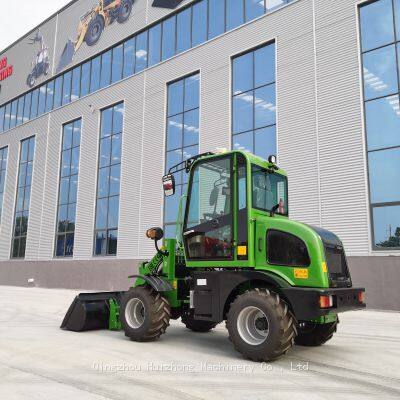 HZM Brand HZM 809 908 Wheel Loader with 900KG Bucket Capacity with XINCHAI CHANGCHAI YANMAR Engine