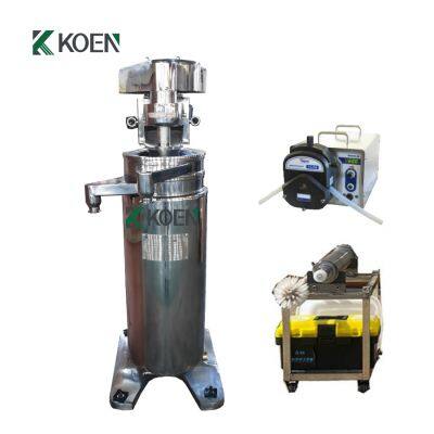 Трубчатый центрифужный сепаратор для разделения пальмового масла и воды. Трубчатый масляный центрифуг GF