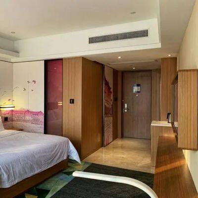 Bedroom Furniture Single Platform Solid Wood Fabric Storage Bed With Drawers photo-3