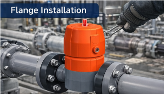 PVC-U Diaphragm Valve Fail Safe Close Backing Flange ANSI for Water Treatment photo-3