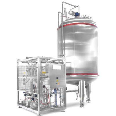 Aseptic Storage Buffer Tank for Uht Milk With Aseptic Fiiler photo-2
