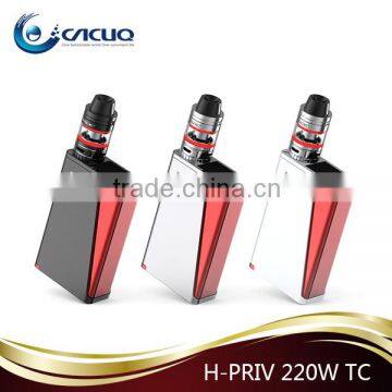 2016 Newest Stock Smok H-PRIV 220W Starter Kit With Micro TFV4 Atomizer