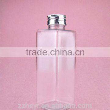 5oz 150ml Clear Plastic Square Pet Bottle Empty for Cosmetic Packaging photo-4