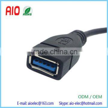 USB-C to USB A Female Adapter 3.1 Type C OTG Cable for Macbook 12" 2015 Connect to Hard Disk U Mouse Chromebook Pixel photo-3