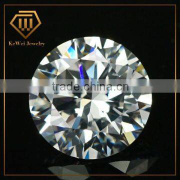 Top Quality and Better Price Round White Brilliant Cut Loose CZ Gemstone