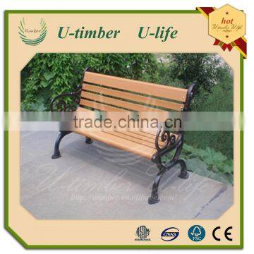 Park bench wpc ( wood plastic composite) chair