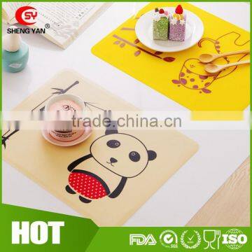 Easy to Clean Easy Washing Safe Repeated Use Silicone Dinner Table Mat for Kids photo-4