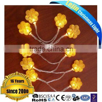 LED Battery String Lights with Timer for Window Table Decoration