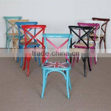 RCH-4001-20 french style solid wooden cross back dining chair                        
                                                Quality Choice