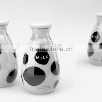 NP-60004 Glass Milk Bottle