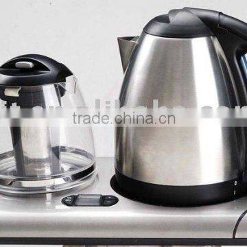 1.7L stainless steel electric kettle set