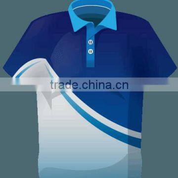 sublimated men golf polo shirt