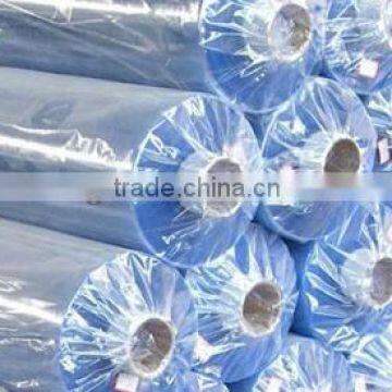 blue pvc film