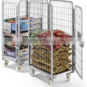 Industrial Metal Storage Roll Containers
