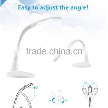 Fully adjustable 10W dimmable modern LED desk lamp