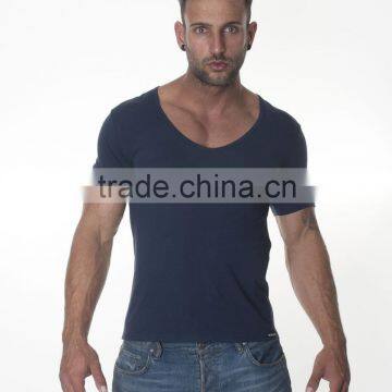 Deep O Neck Men Tshirt photo-2