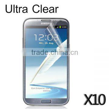 New model high quality ultra clear screen protector for samsung galaxy S2 mobile phone accessories factory in China