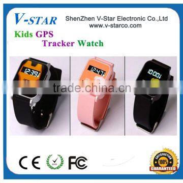 child watch mobile sim card gps/smart gps watch tracker/child gps tracker watch