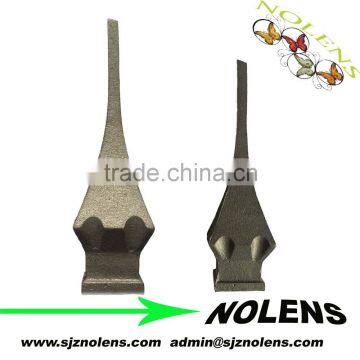 Decorative cast iron spear points and finials/cast iron bushings fence iron ornaments for decoration