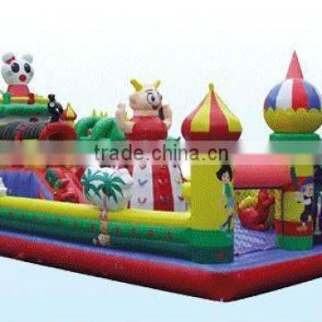 2013 funny inflatable children playground in discount