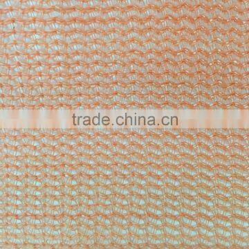 100% HDPE materials orange safety scaffolding net