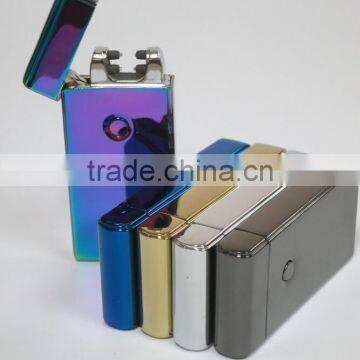 Colorful Eco-friendly USB Charging Electronic Arc Clipper Lighters in Stock photo-4