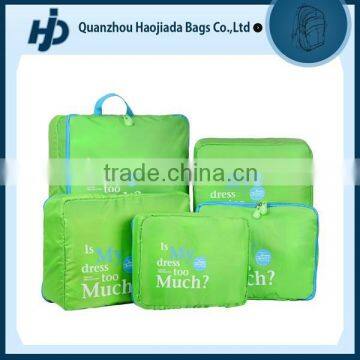 Promotional gift bags,4-pcs cube ,4-pcs trave sets