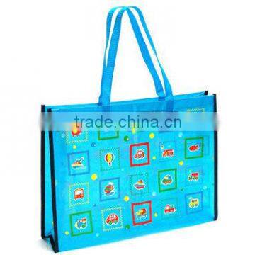 Promotional pp non woven tote bag with shiny or mat lamination