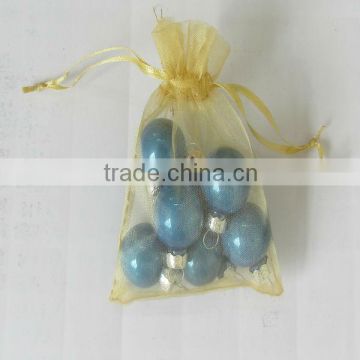 2014 wholesale shiny blue Christmas ball