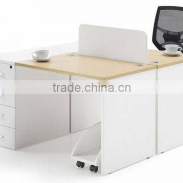 Modern two-person office desk /workstation partition (SZ-WSB338)