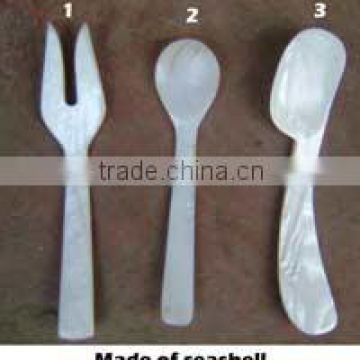 mother of pearl spoon