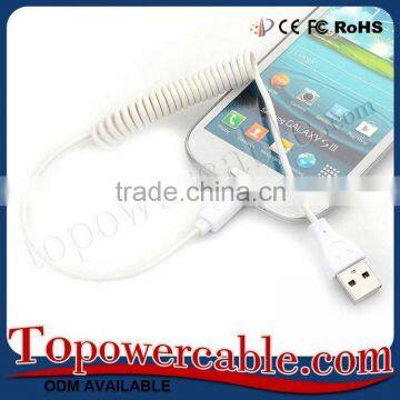 China Factory Supply Unique Coiled Design Data Cable For Mobile