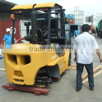 Rough Terrain forklift truck 2.5ton,3.0ton,YANMAR engine.