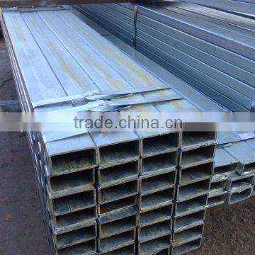 HOT DIP GALVANIZED Rectangle Pipes for Construction