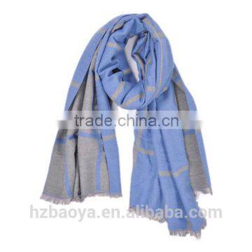 wholesale Acrylic,viscose Jacquard long style scarf for winter