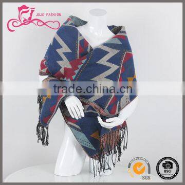 2016 high quality cashmere feel scarf,new design 50% polyester+50% acrylic scarf for women