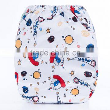 New Coming Printed One Size Waterproof Cheap Washable Diapers For Babies photo-3