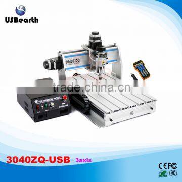 CNC Router machine 3040ZQ-USB 3axis with mach3 remote control handwheel